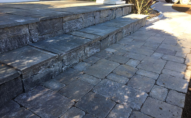 Unilock concrete pavers